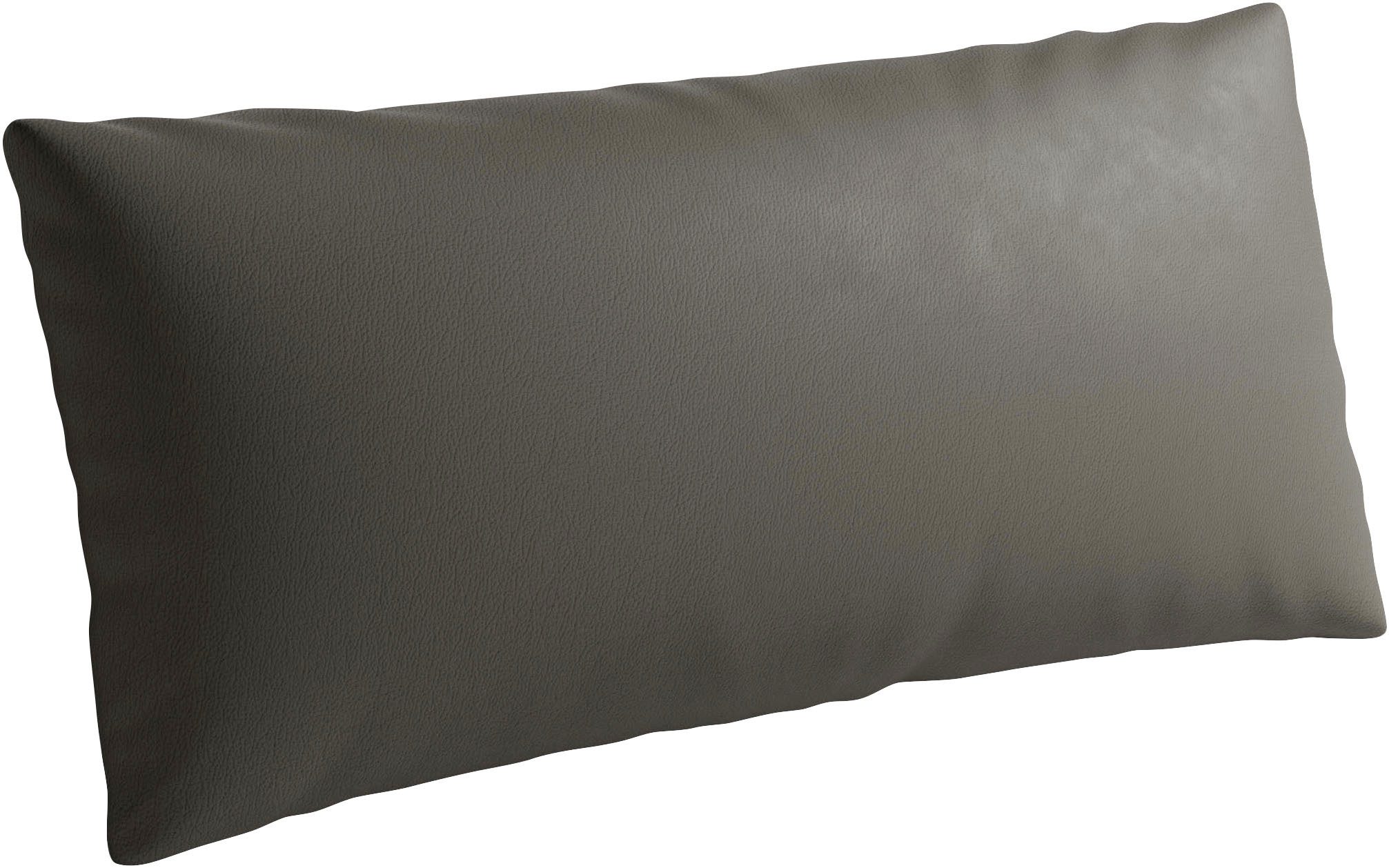 sit&more Sofakissen Vanity Leder, 3er Set, B: 60 cm, (Set, 1 St)