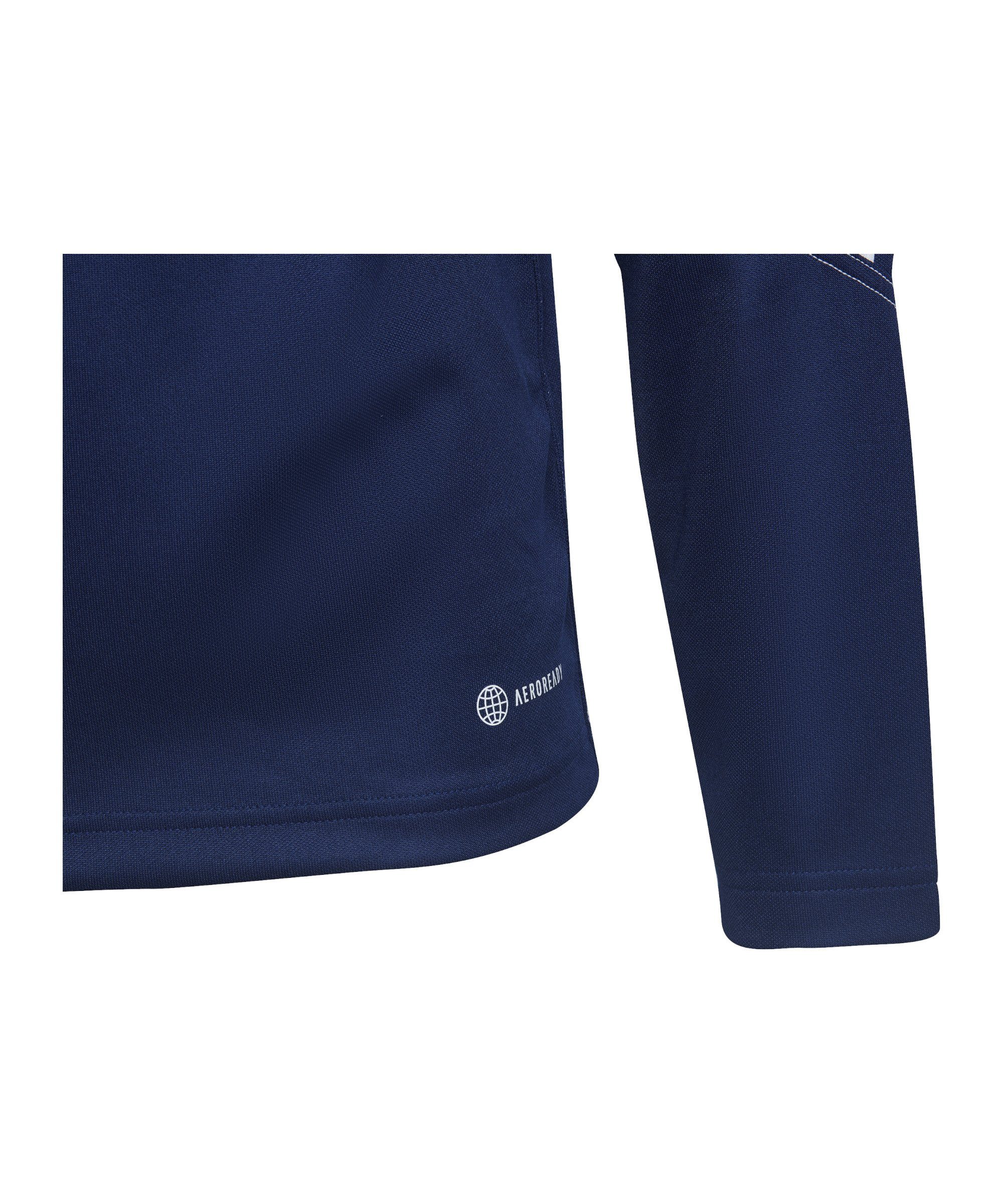 Tiro 23 adidas Club Sweatshirt Kids HalfZip Sweatshirt Performance blauweiss