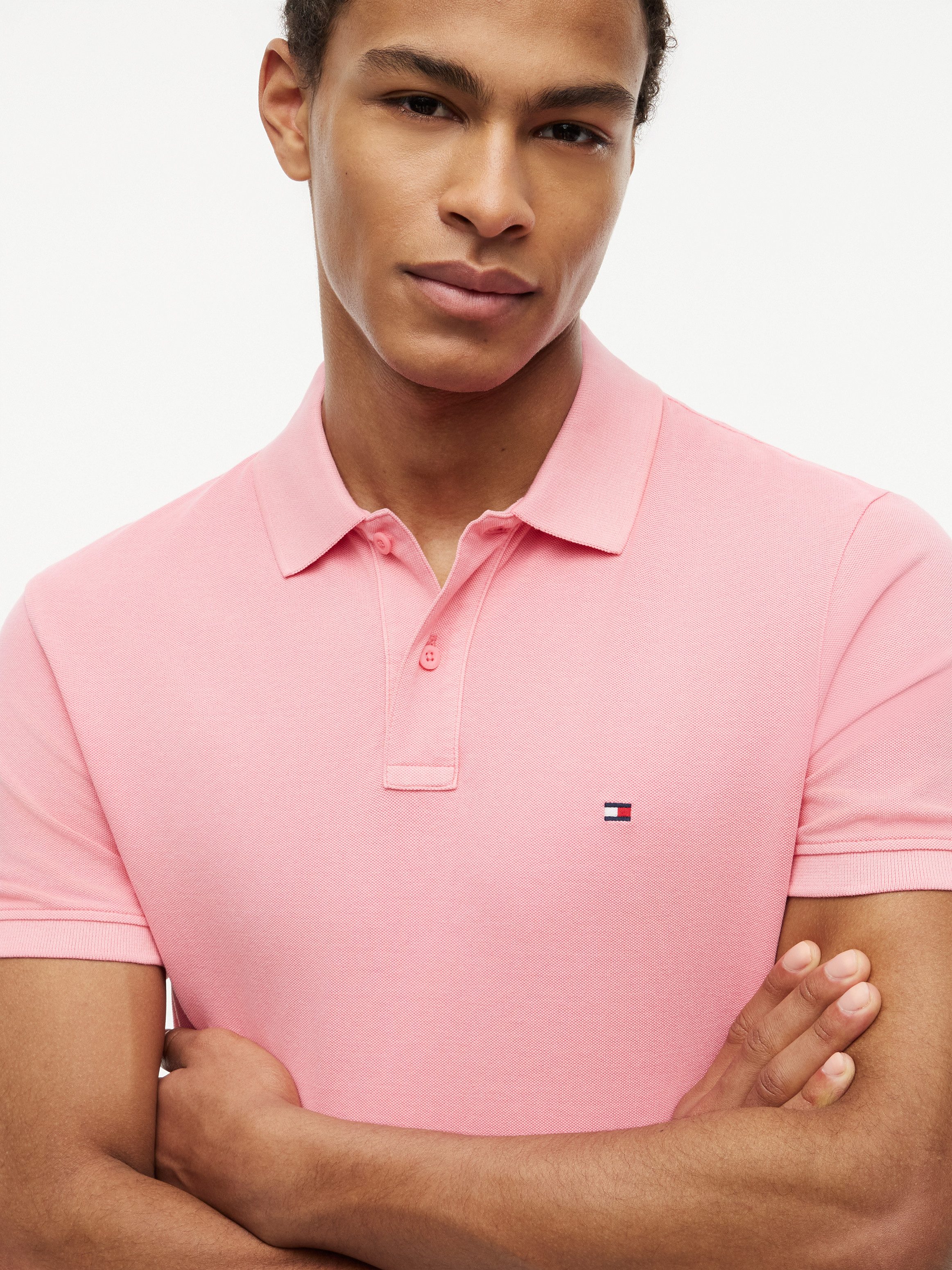 Tommy Hilfiger Poloshirt GARMENT DYE REG POLO leicht gewaschene Optik
