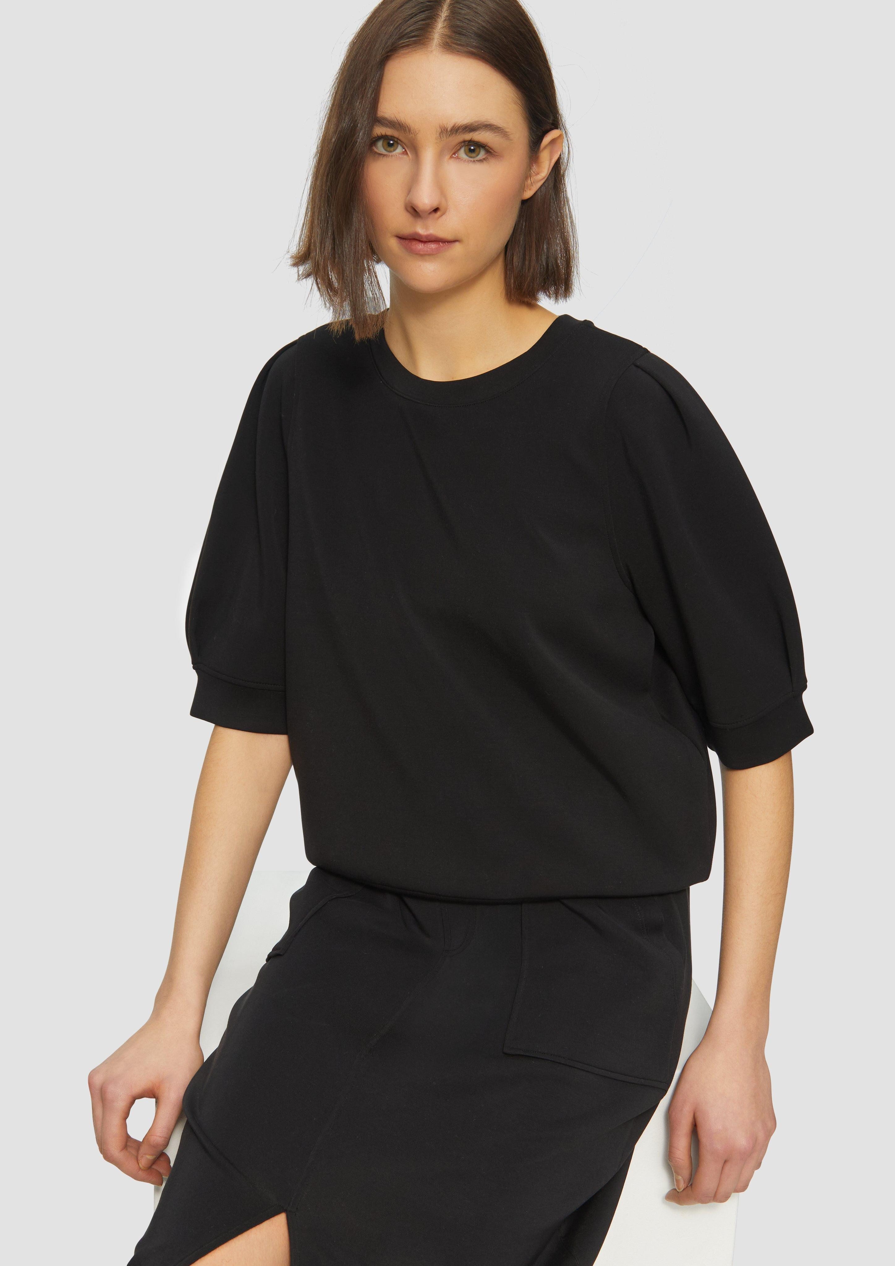s.Oliver Sweatshirt mit Halbarm günstig online kaufen