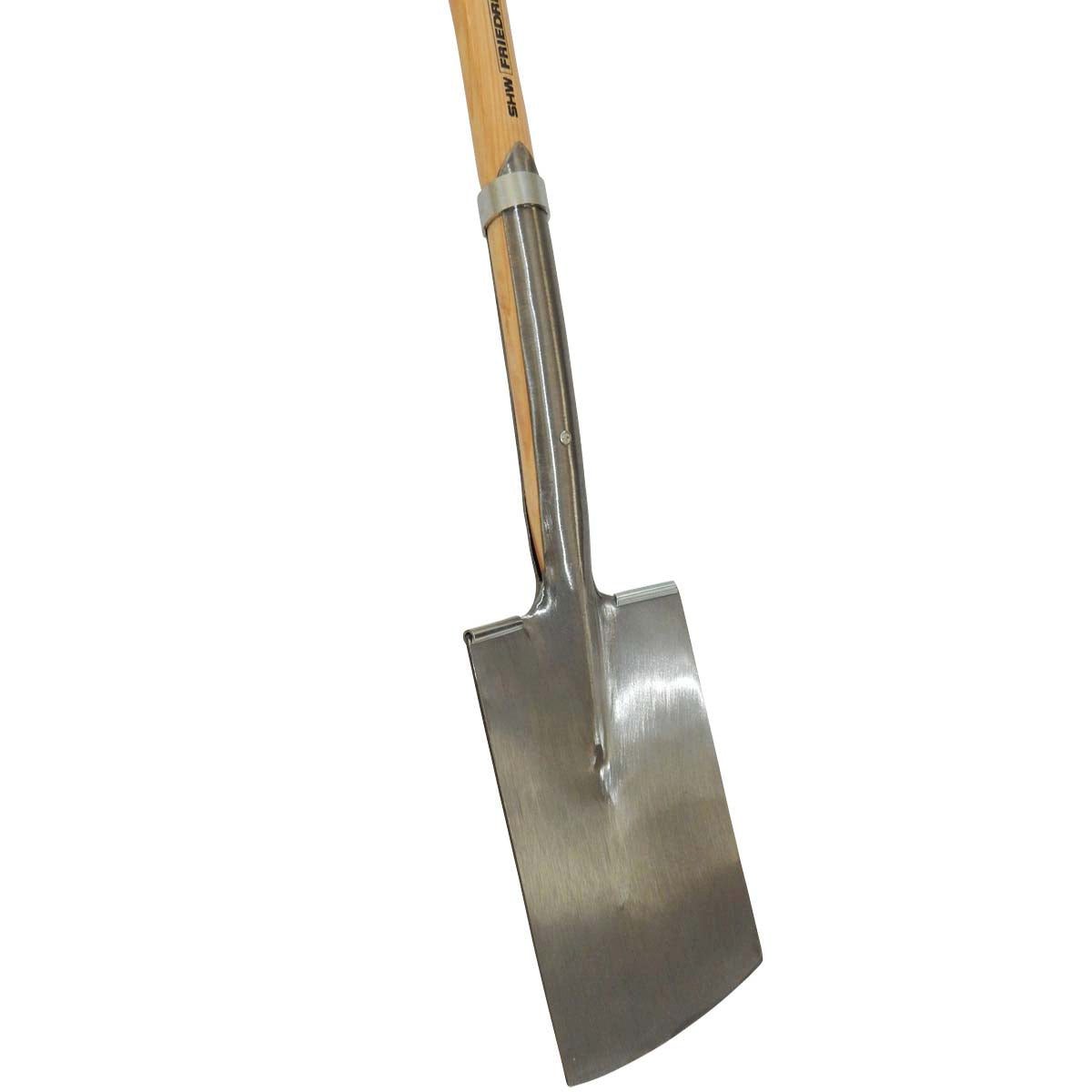 SHW Fugenkratzer SHW Rode-/Baumschulspaten mit Doppelfeder und Spatentritt mit T-Stiel