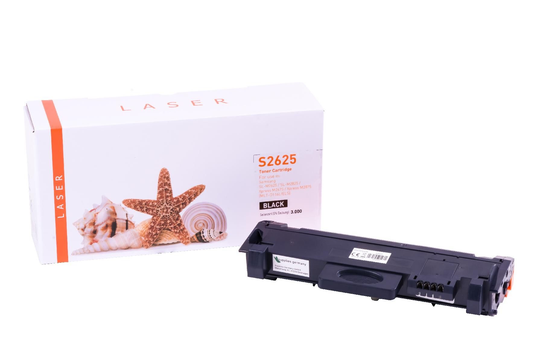 Supplies Germany Tonerkartusche 3.000 Seiten, (1-St), Toner-Kit High-Capacity schwarz 3000 Seiten