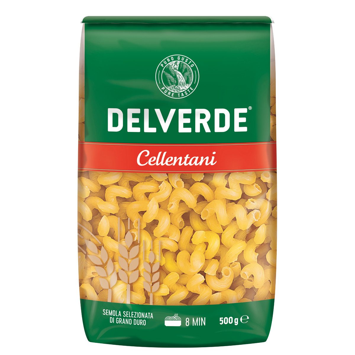 DELVERDE Nudeln, Delverde Cellentani Semola Selezionata di Grano Duro Pasta 500g