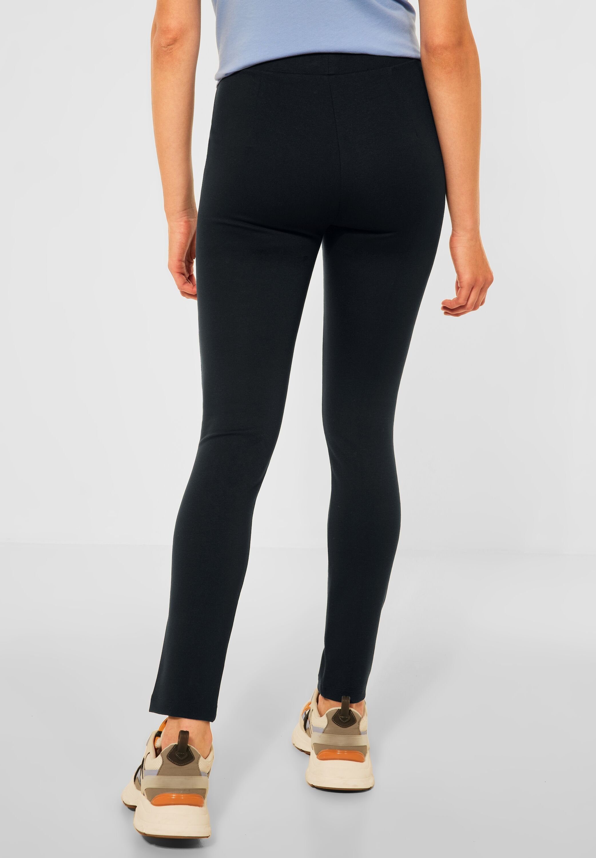 Unifarbe dark ONE in blue STREET Leggings