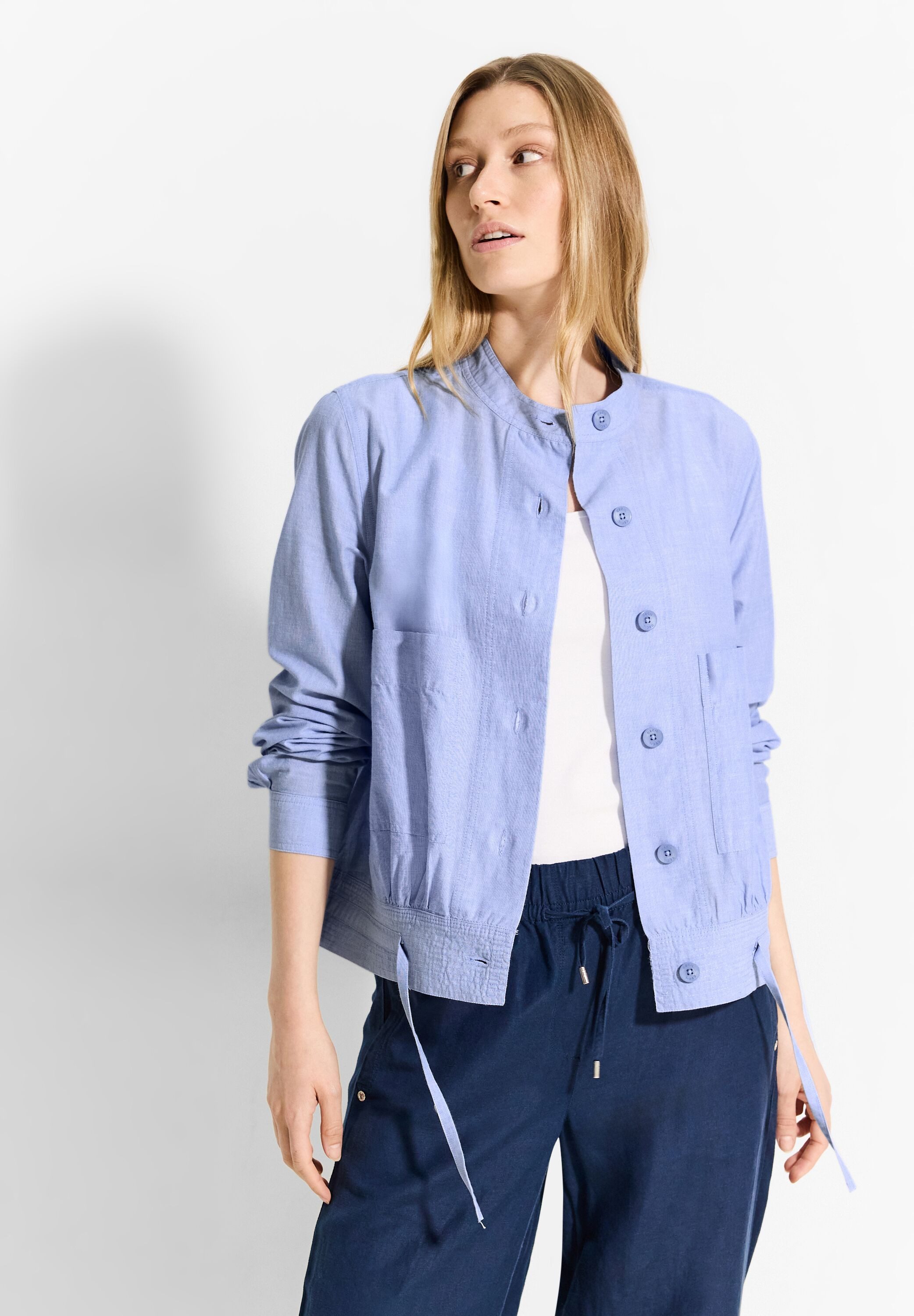 CECIL Kurzjacke aus reiner Baumwolle günstig online kaufen