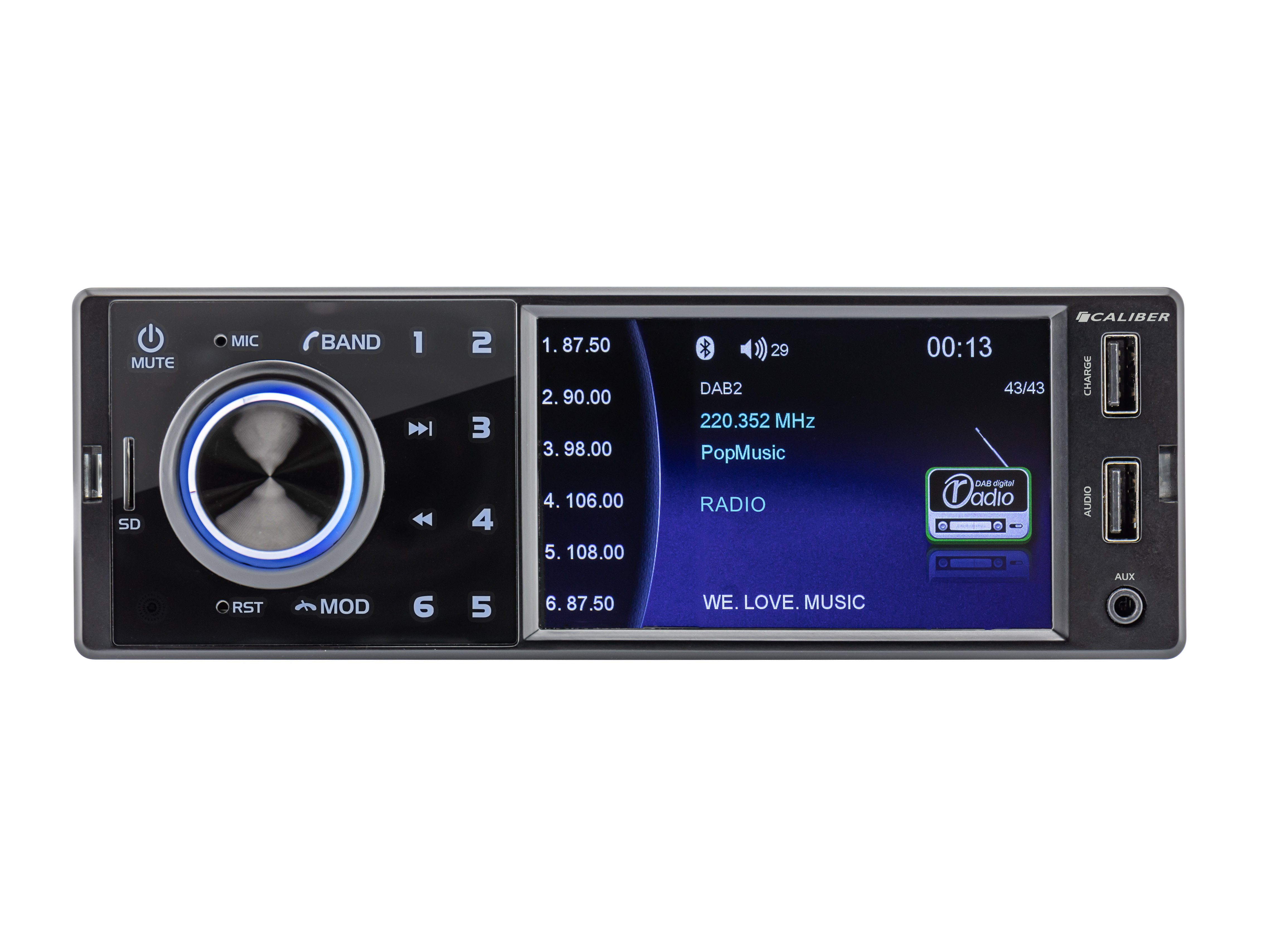 Caliber »Audio Technology Car stereo DAB+ tuner (RMD402DAB-BT)« Autoradio  online kaufen | OTTO