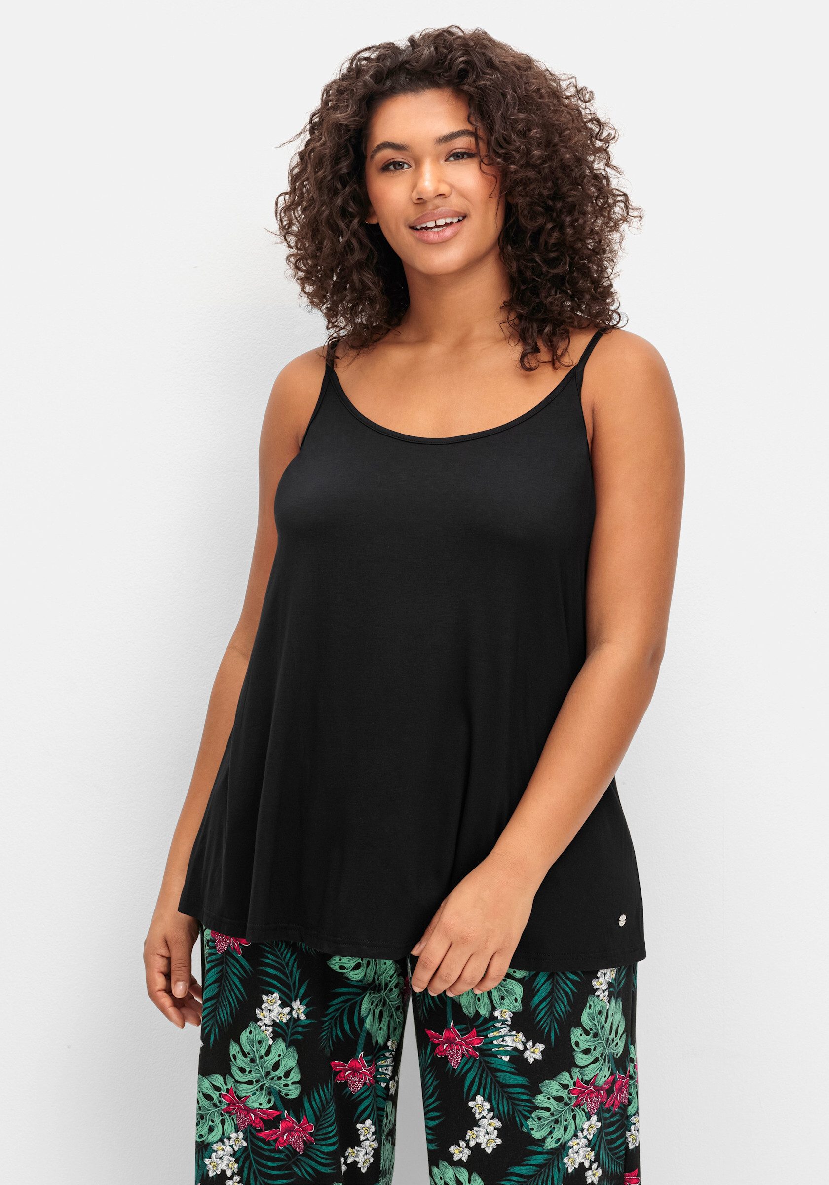 Sheego Shirttop Spaghettitop günstig online kaufen