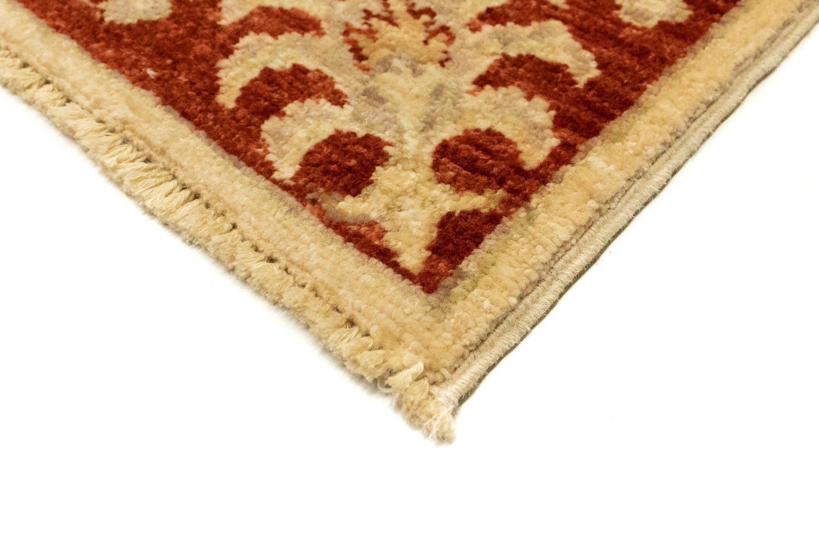 Ziegler 8 Höhe: beige, morgenland, handgeknüpft Teppich rechteckig, Wollteppich mm