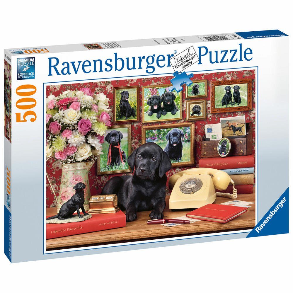 Ravensburger Puzzle Teile, 500 Meine Puzzleteile Freunde treuen