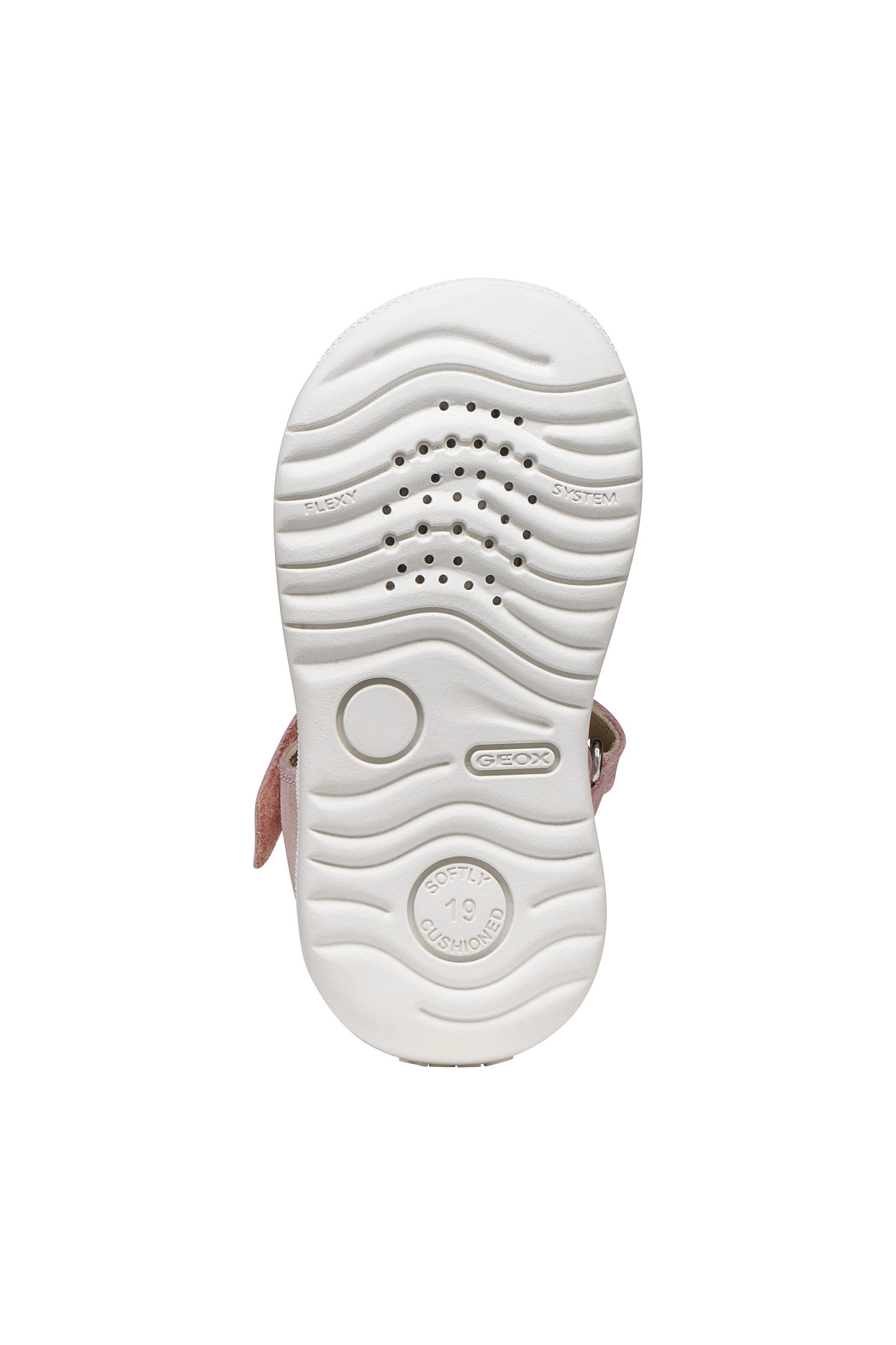 Geox B SANDAL MACCHIA GIR Lauflernschuh Babyschuh mit Klettverschluss, Größenschablone zum Download