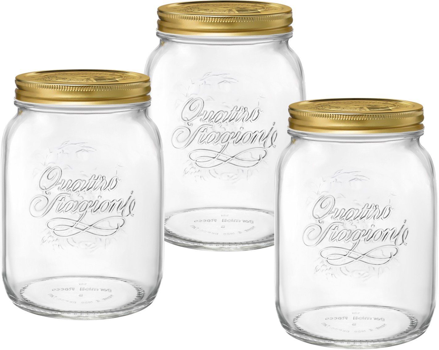 Vorratsglas Quattro Stagioni Vorratsglas 3000ml - 3 Stück