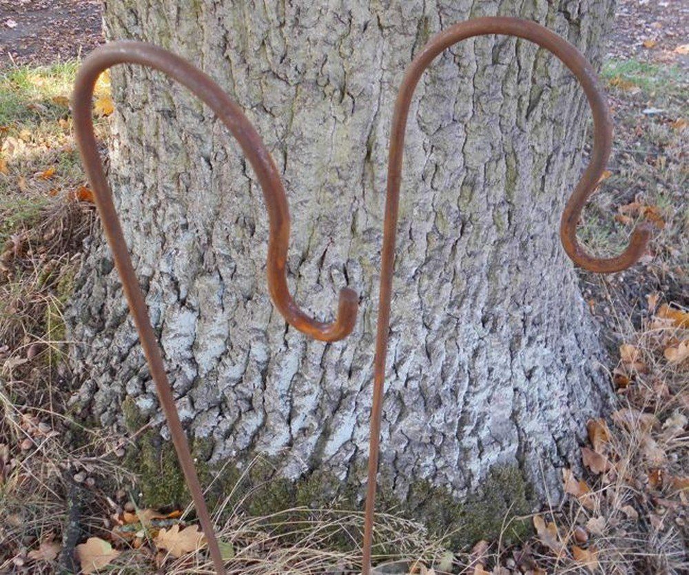 Deko-Impression Gartenstecker 2er-Set Gartenstab m. Haken günstig online kaufen