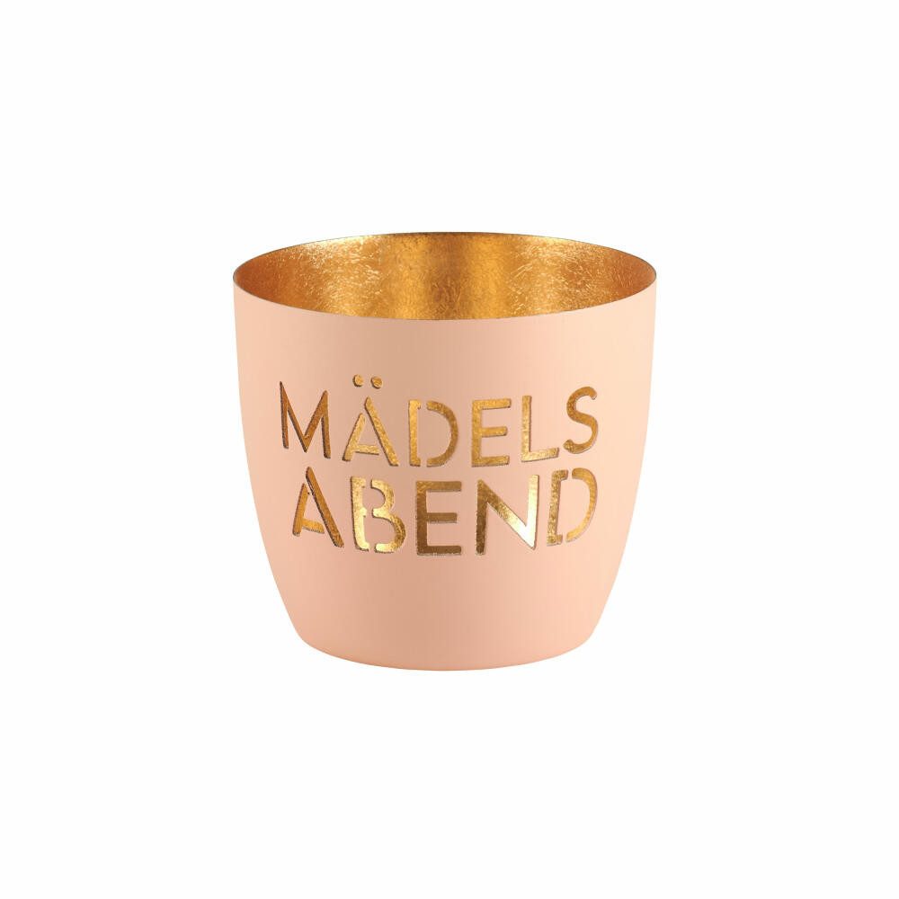 Giftcompany Windlicht Madras Mädelsabend M pastellorange, günstig online kaufen