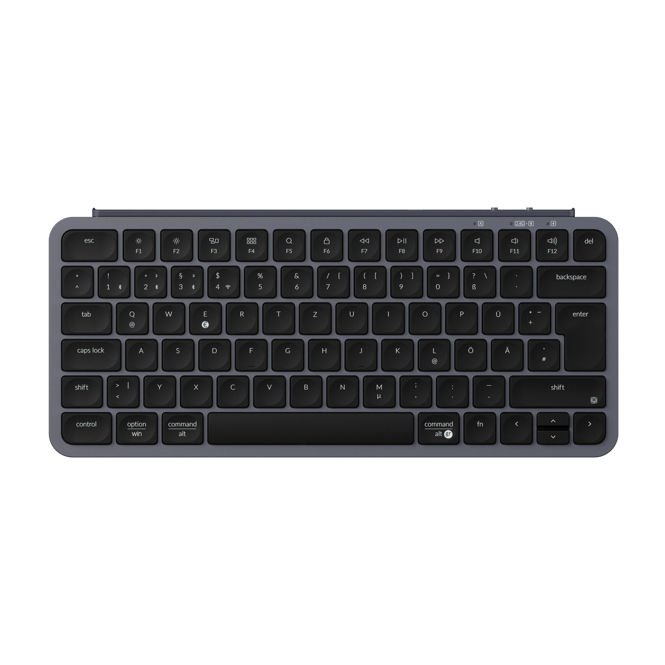 Keychron B1 Pro Ultra-Slim Wireless Keyboard (German Layout) Tastatur