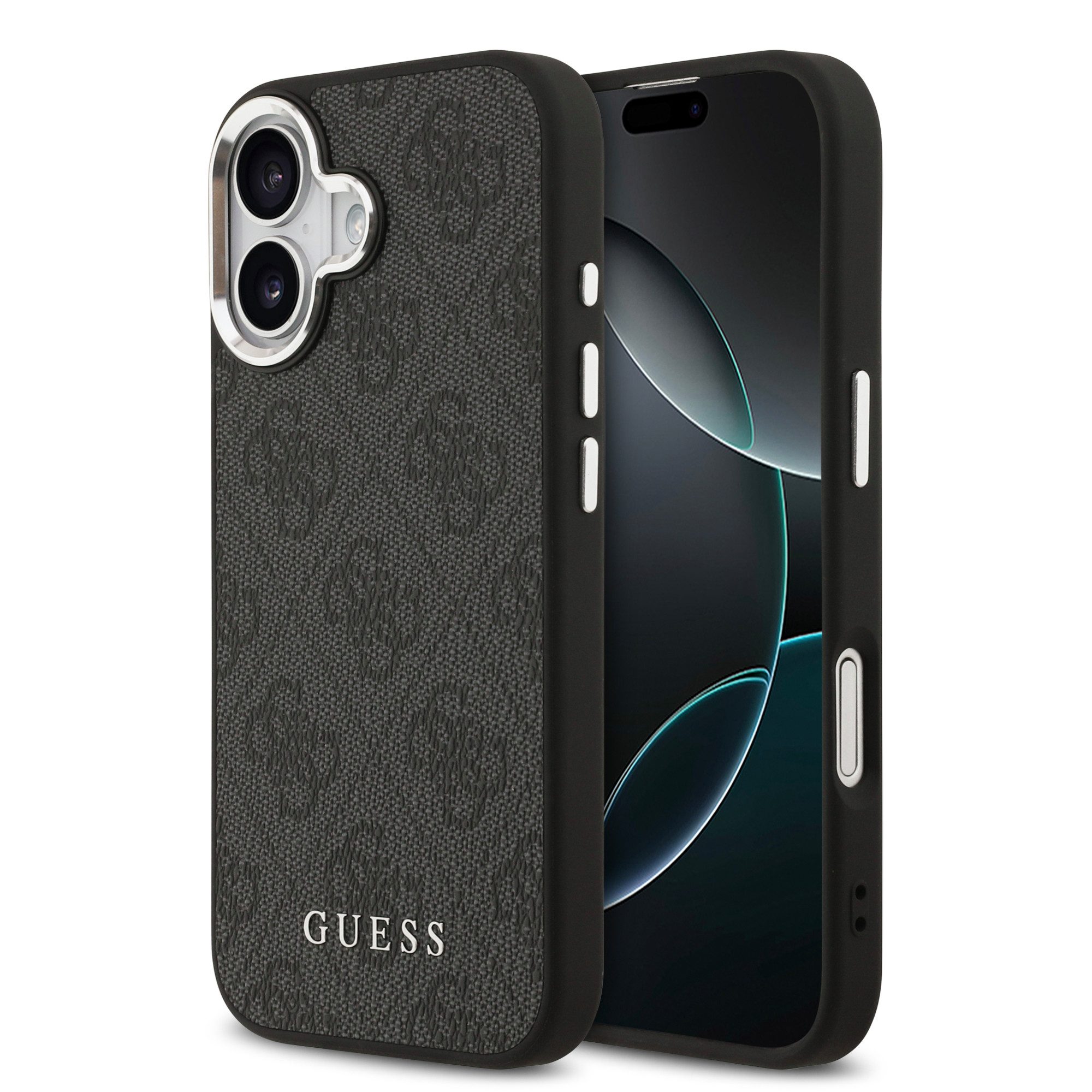 Guess Handyhülle GUESS Case für iPhone 17 Classic 4G Magsafe Handyhülle Cover Schwarz