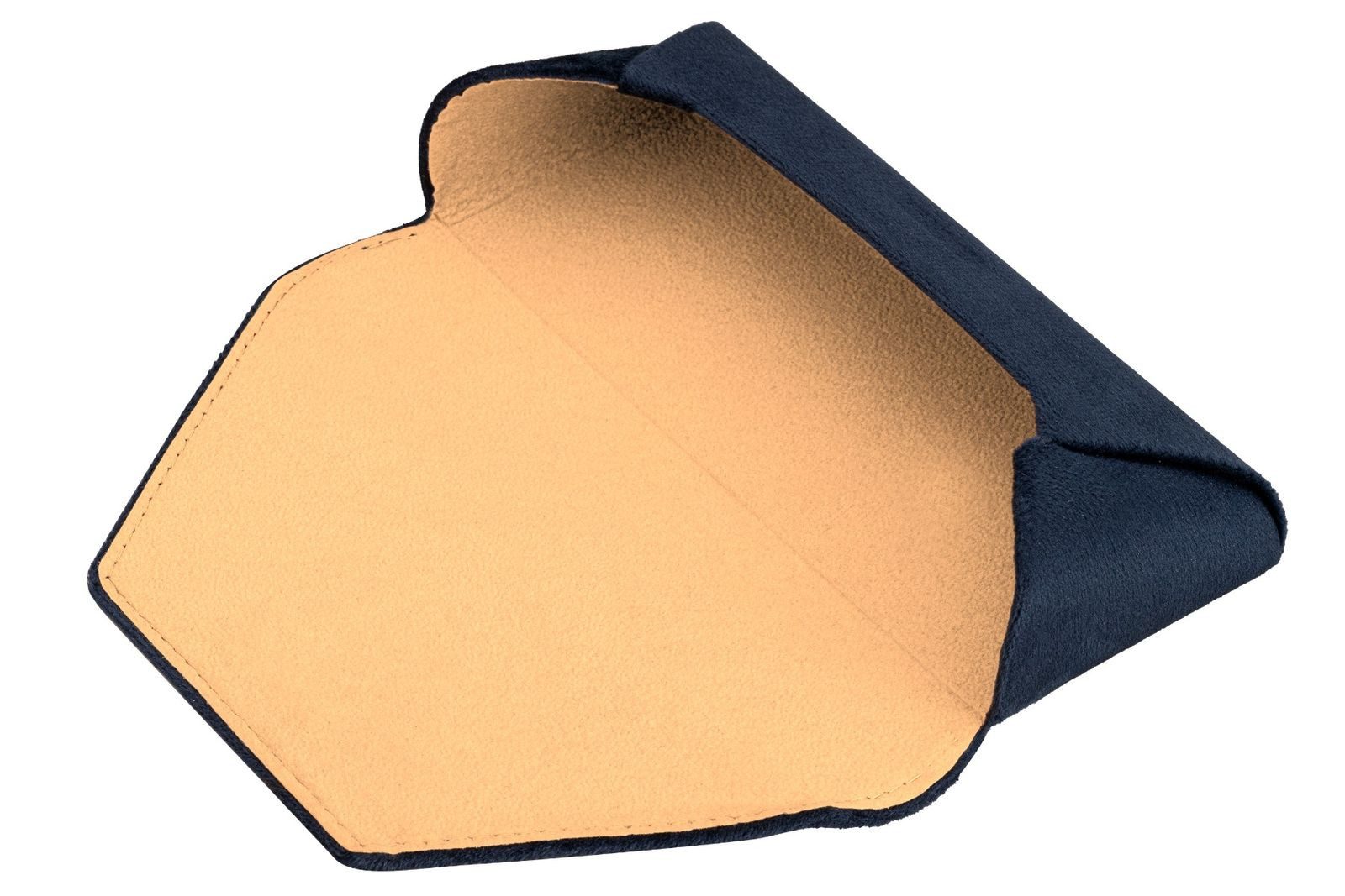 styleBREAKER Brillenetui Brillenetui Hardcase Samt Optik