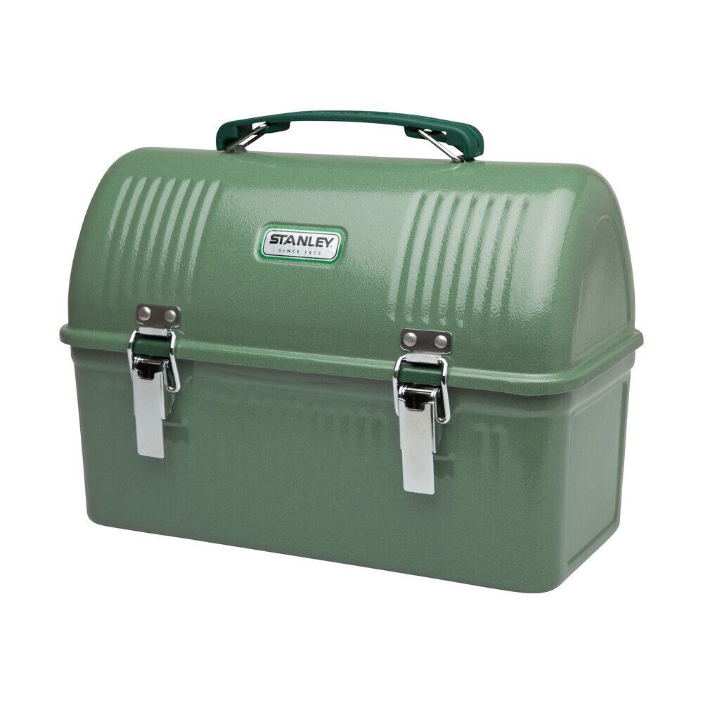 STANLEY Lunchbox Lunchbox 9,5 l Classic Hammertone Green, Edelstahl, (1-tlg), Lunchbox, 9,5 l, Edelstahl, grün