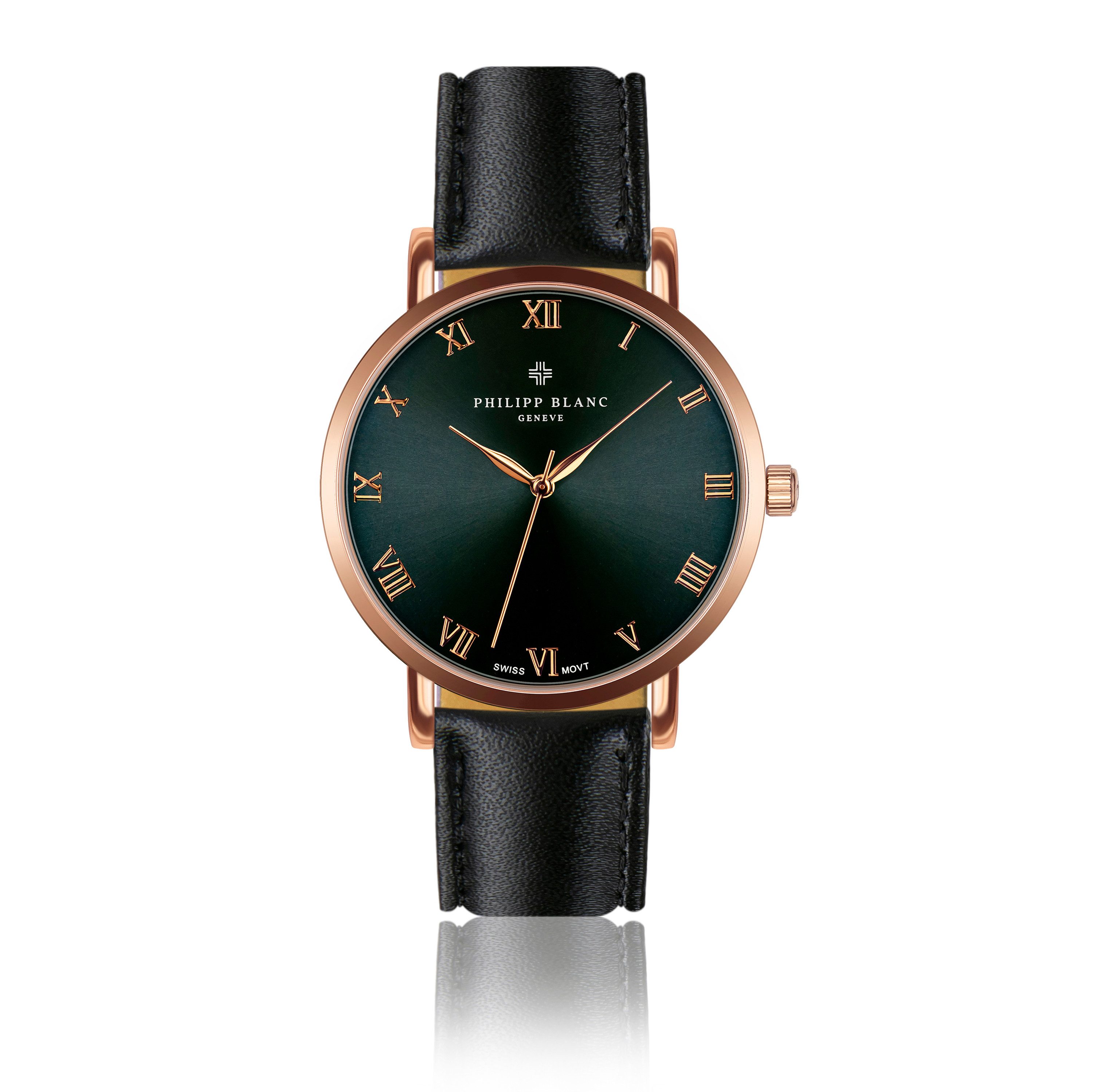Quarzuhr PA5-S010R Bern black leather