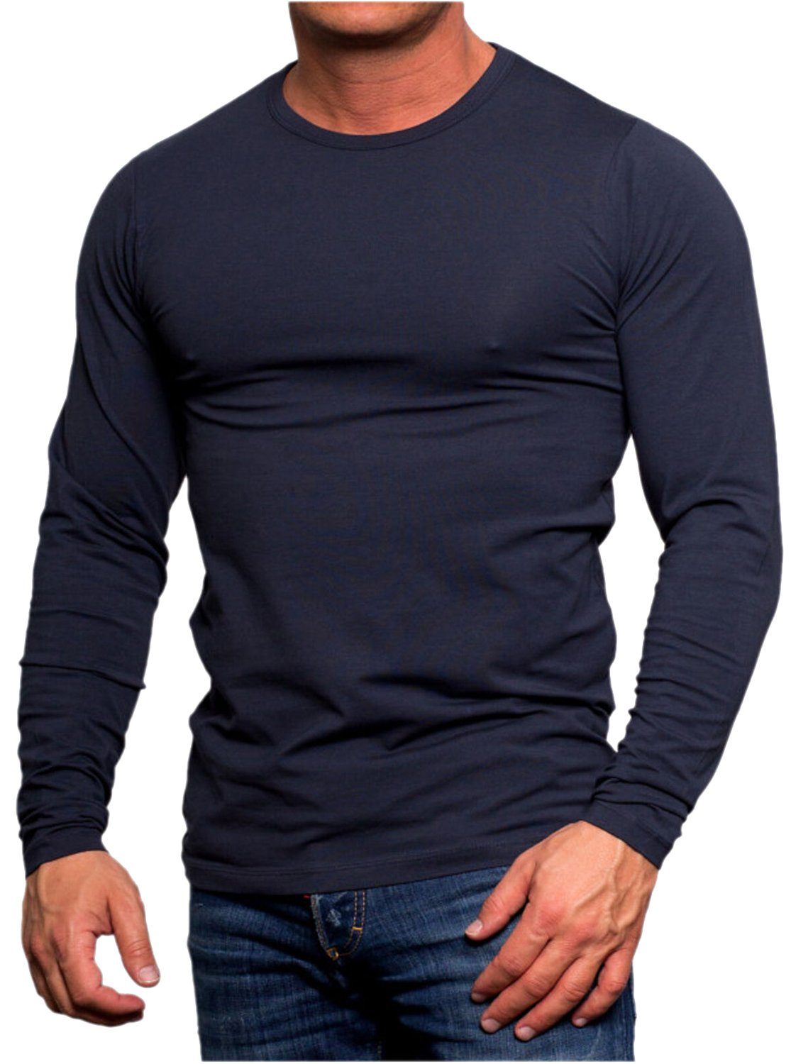 Jack & Jones Langarmshirt (4er-Pack) Basic günstig online kaufen