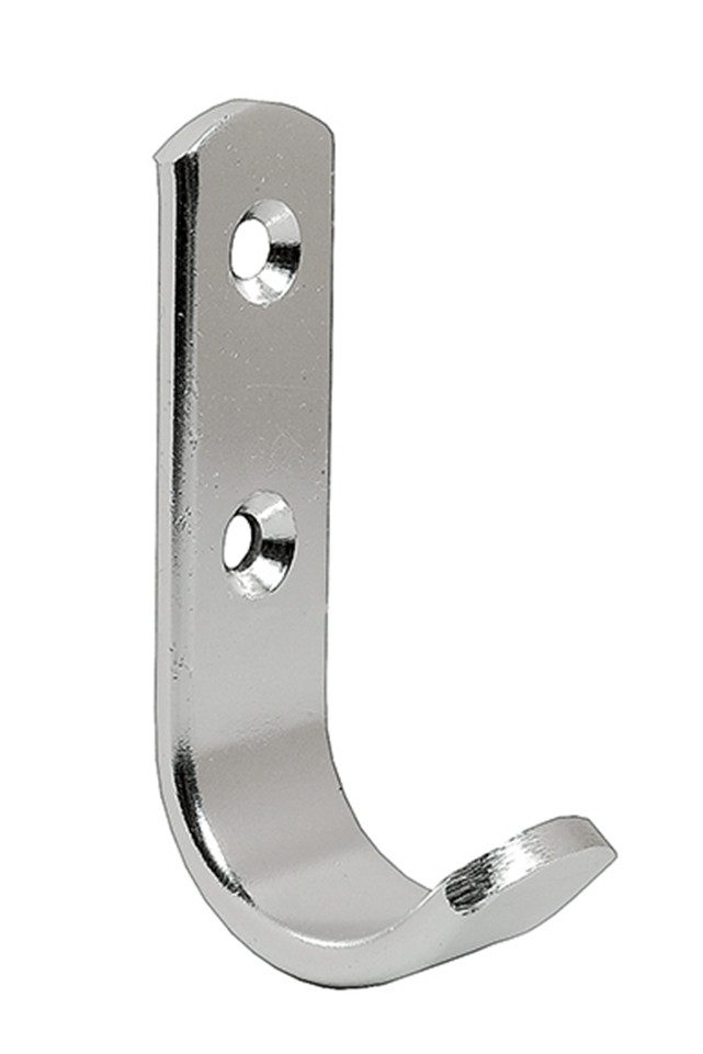 Jürgen Schwerter Hakendesign Kleiderhaken Rostfrei & Federleicht aus Aluminium-Band, Wandhaken für Bad & Flur