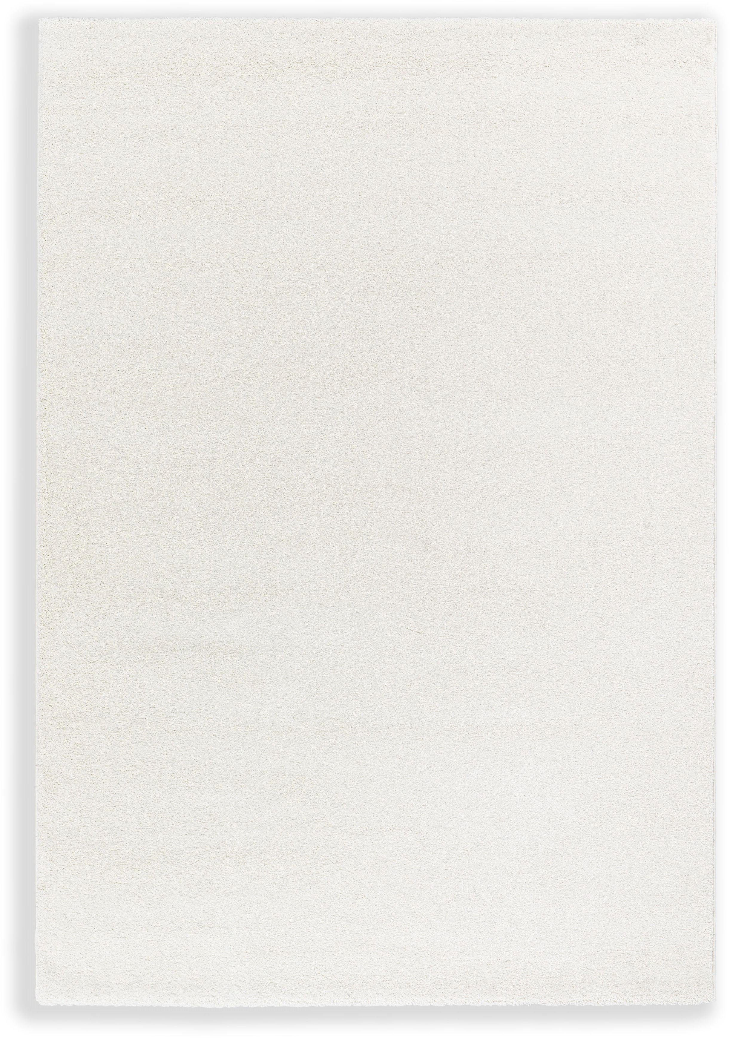 SCHÖNER WOHNEN-Kollektion Teppich Pure 190, rechteckig, Höhe: 21 mm, Wohnzimmer, Schlafzimmer, uni, leichter Glanz, robuster Kurzflor