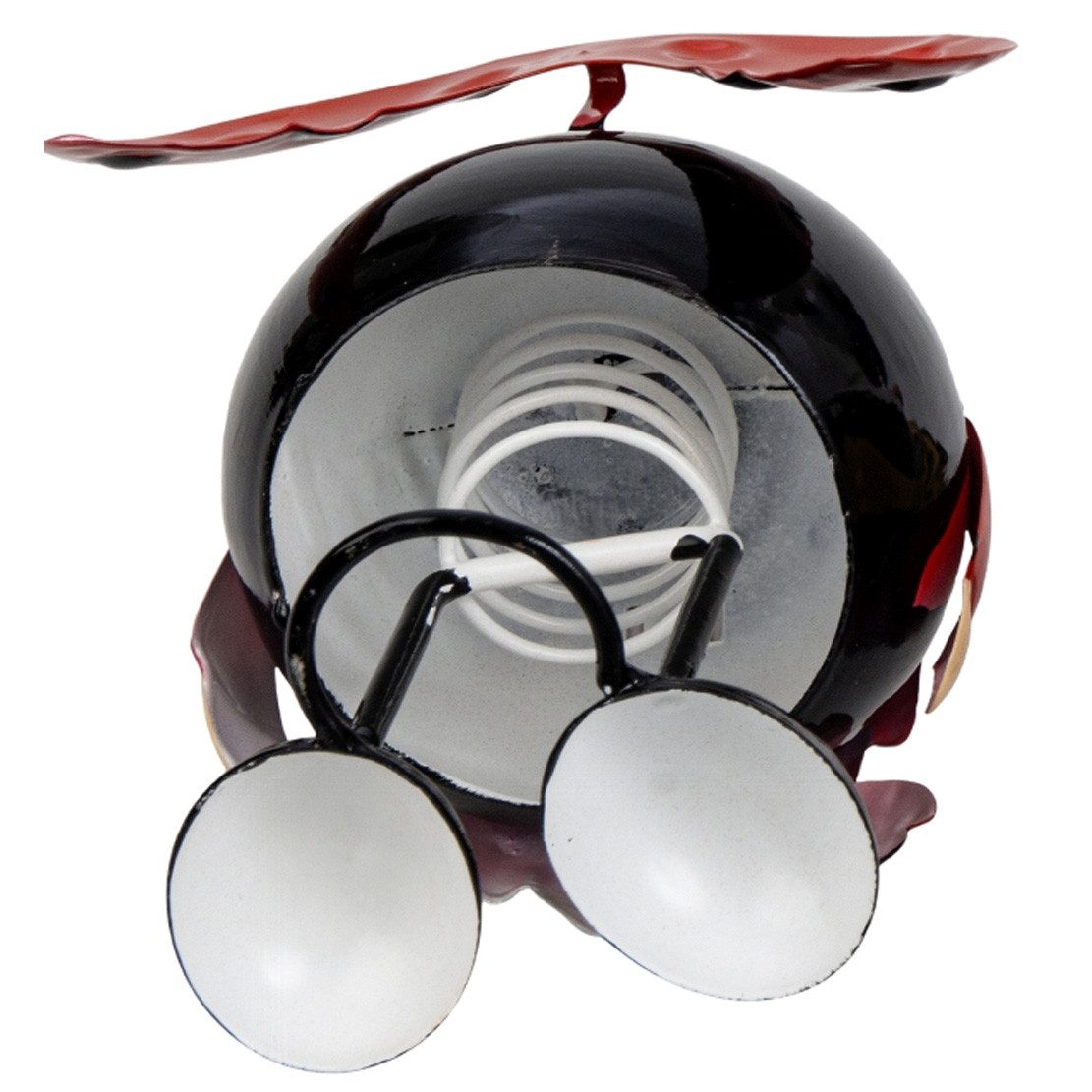 Mel-O-Design Dekofigur Metallwichtel mit Wackelfunktion Marienkäfer oder Biene (Wichtel Frühling, Dekoration Metall), Frühlingsdeko, Gartendeko Sommer