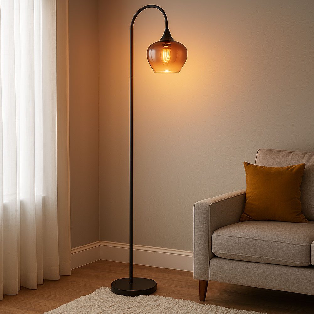 GLOBO LIGHTING LED Stehlampe, Leuchtmittel inklusive, Warmweiß, LED Stehleu günstig online kaufen