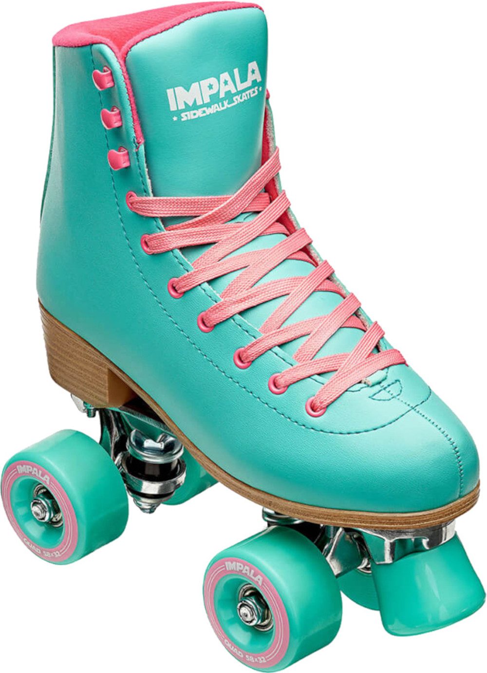 Impala Rollschuhe IMPALA QUAD SKATE Kinder Rollschuh aqua