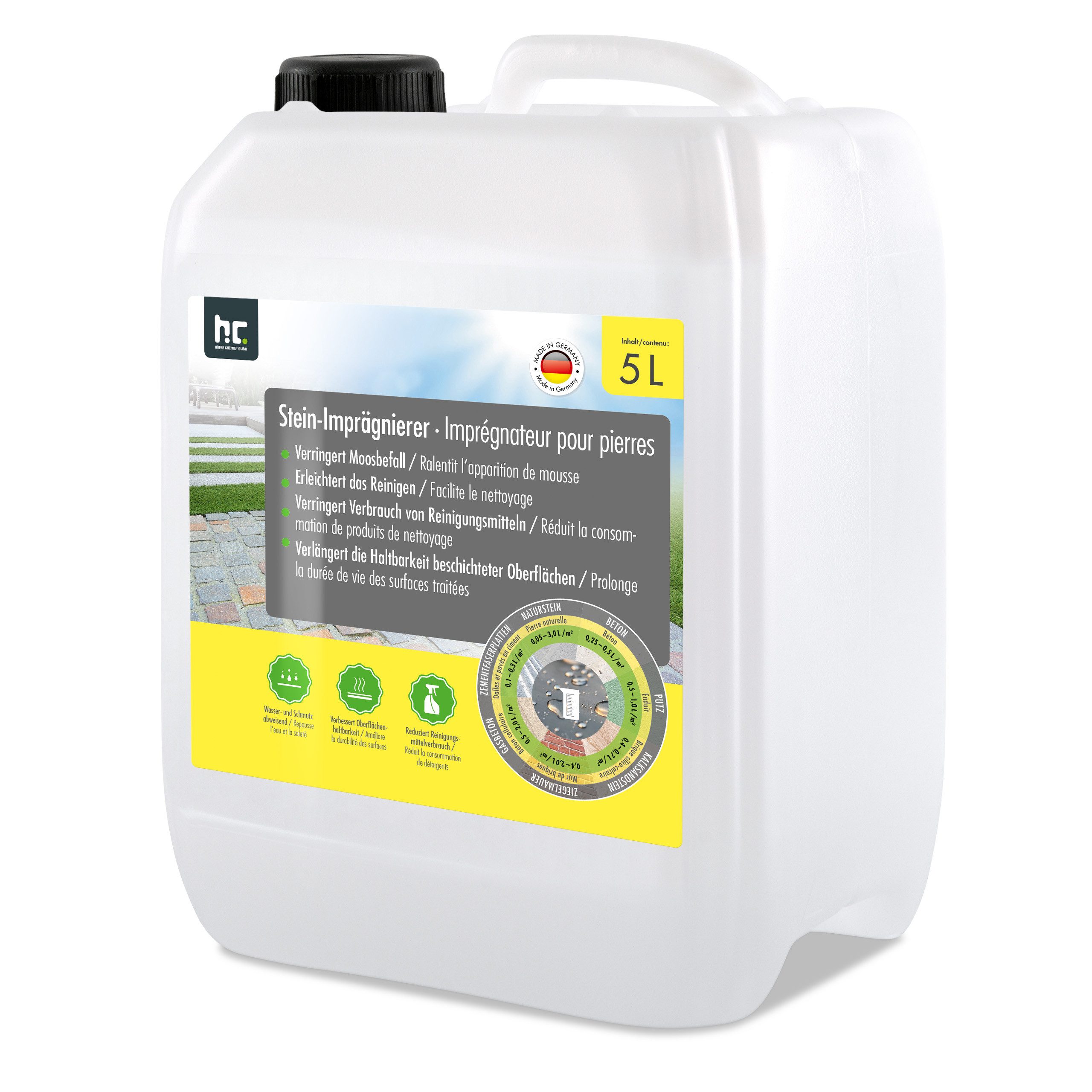 5 L Steinimprägnierer Grundreiniger