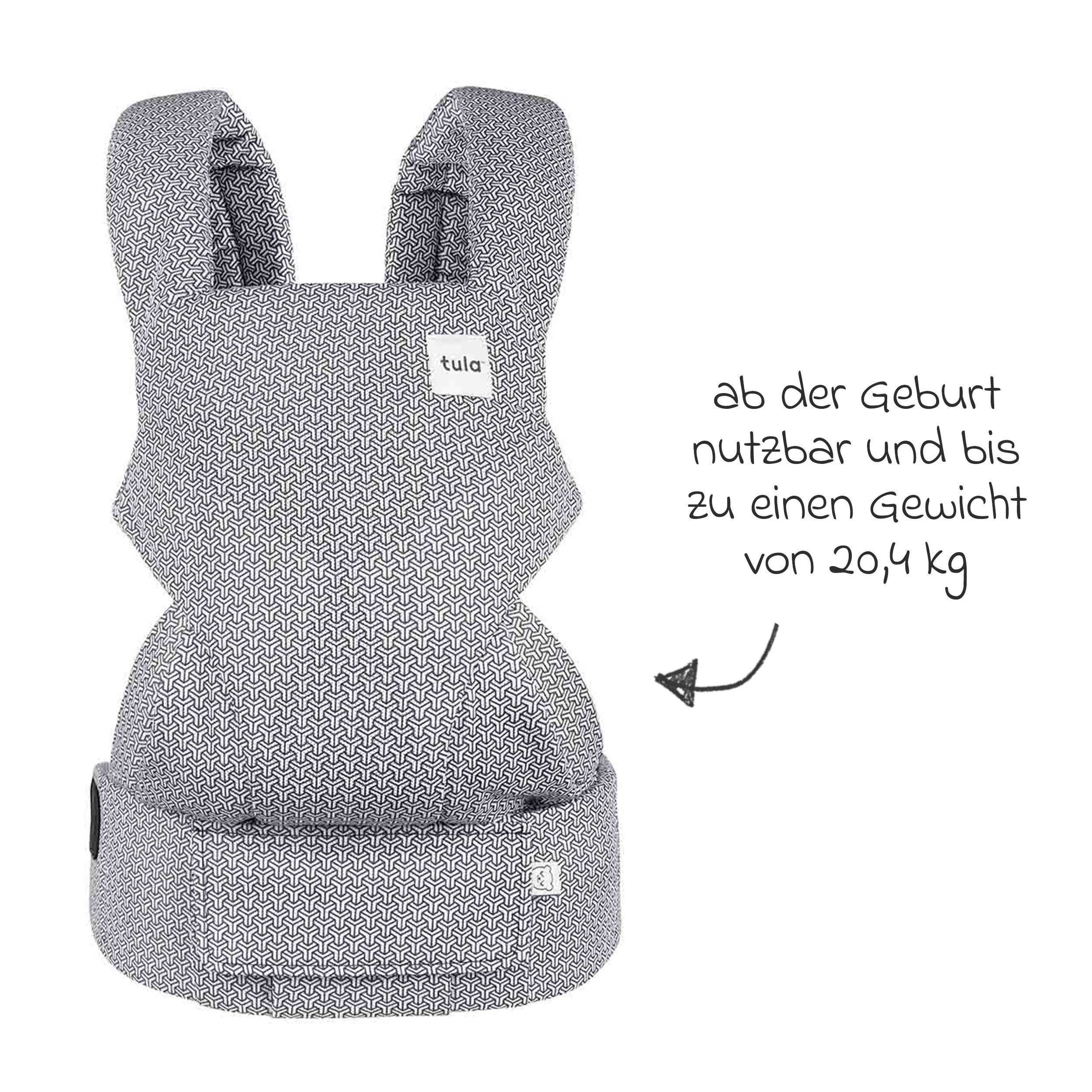Tula Babytrage Explore Mesh - Infinite, Baby Kinder Bauchtrage Rückentrage ab Geburt von 3,2 kg - 20,4 kg