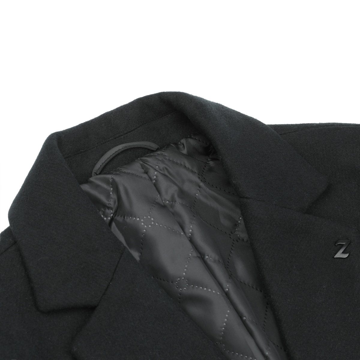 Allthemen Wollmantel Slim Fit Wintermantel Mittellang Wollmantel mit Reverskragen