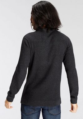 Bruno Banani Strickpullover moderne Strickoptik