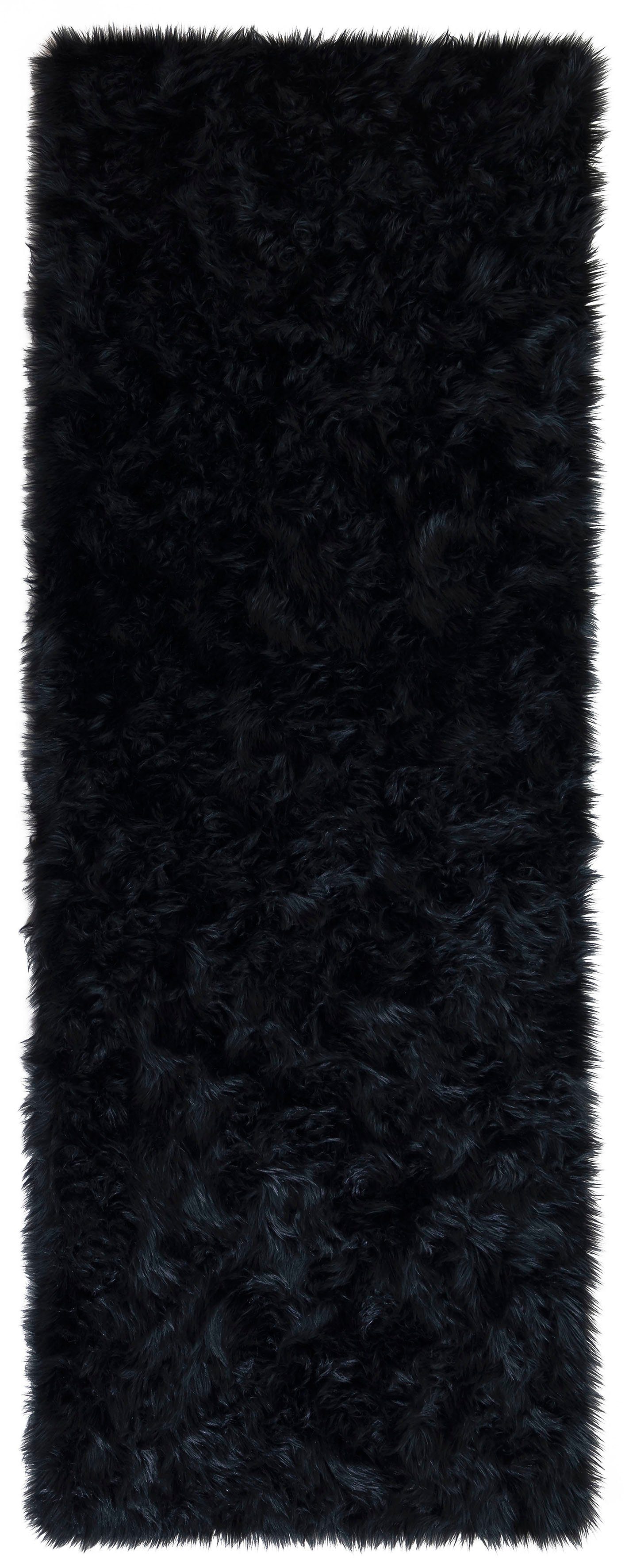 my home Fellteppich Dena, Hochflor Teppiche, rechteckig, Höhe: 60 mm, Kunst günstig online kaufen