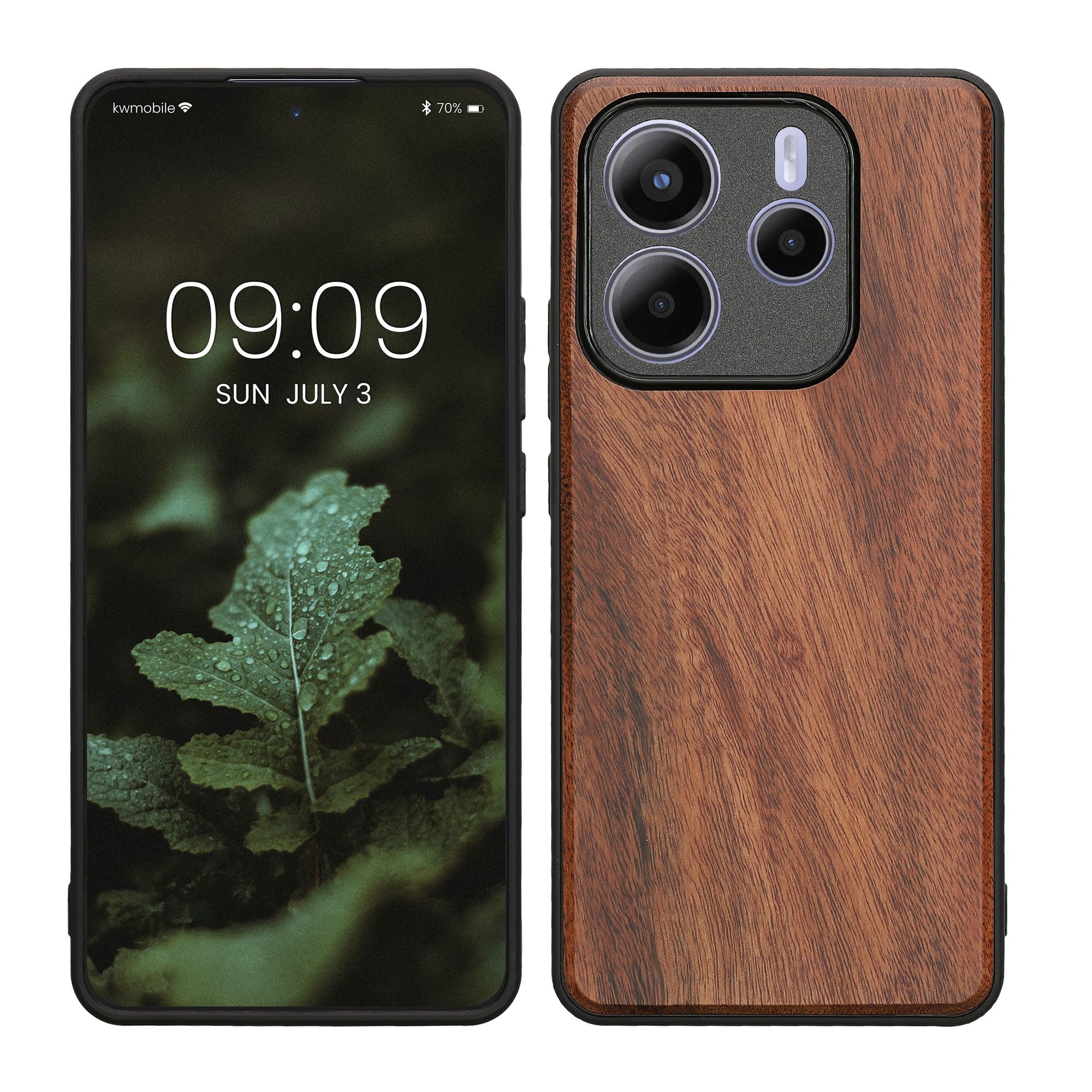 kwmobile Handyhülle Bumper Handyhülle für Xiaomi Redmi Note 14 5G (Nicht für 4G), Hülle Handy Case Cover