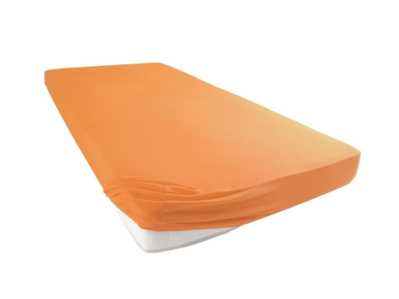 CLASS HOME COLLECTION Spannbettlaken Jersey Spannbettlaken Spannbetttuch 90x200 cm - 100x200 cm, 100 % Baumwolle, Gummizug: Praktisch mit Rundumgummizug, (1 Stü – Bild 2 von 4