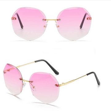 Mrichbez Sonnenbrille Sunglasses Randlose Mode-Sonnenbrille für Frauen (1-St) Ideal zum Wandern, Autofahren, Angeln, Einkaufen