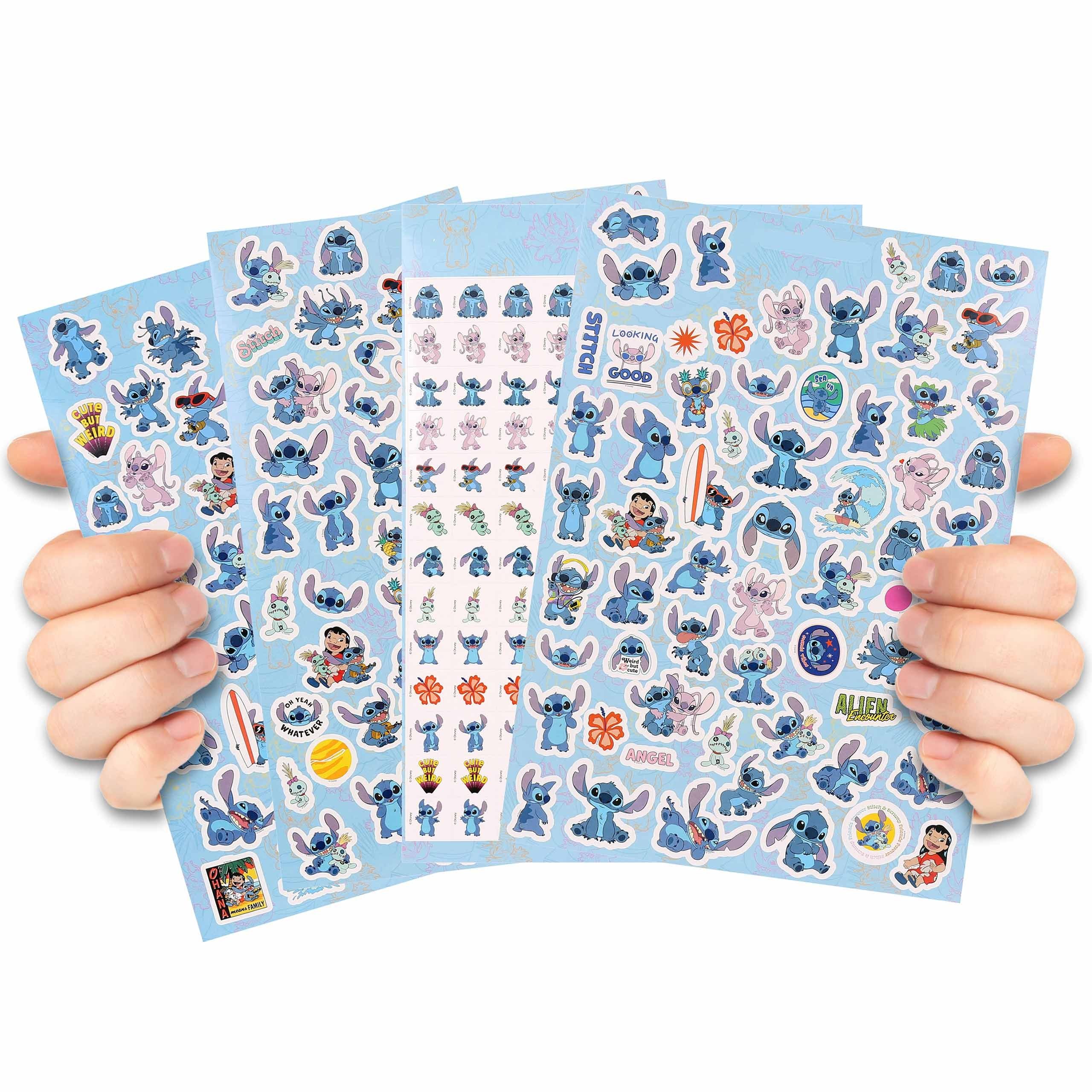 Disney Stickerbuch Disney STITCH Aufkleber für Kinder, großes SET, Stickeralbum, 300 St.