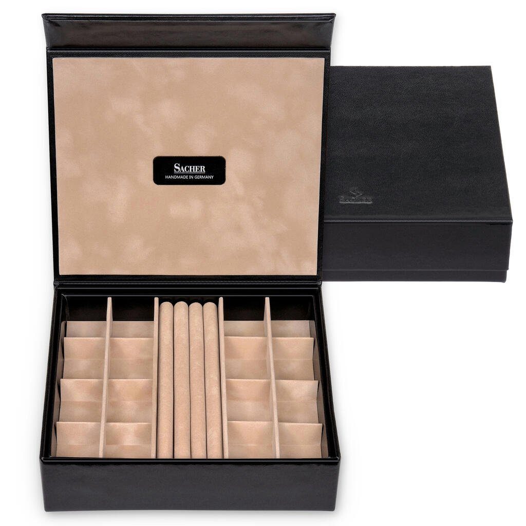 Sacher Schmuckkasten Nora, Handgefertigt in Deutschland