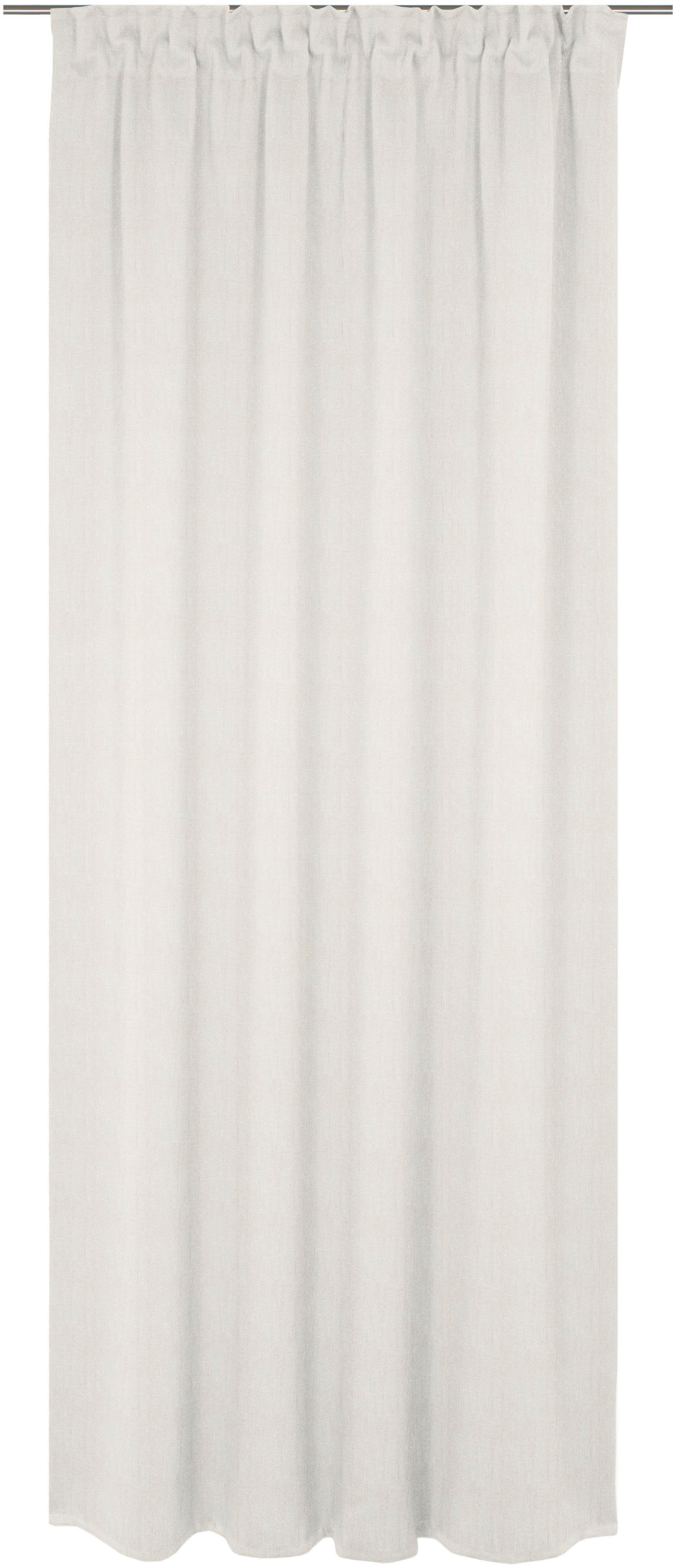 Vorhang Torbole, Wirth, Multifunktionsband (1 St), blickdicht, Jacquard beige