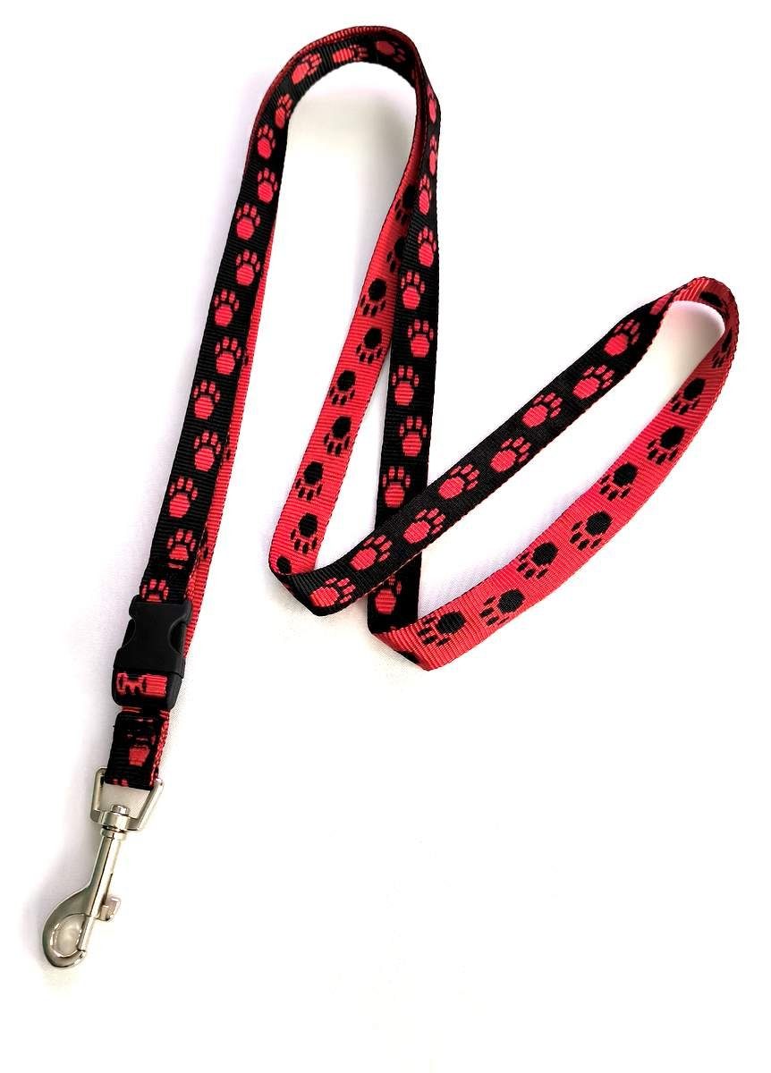 PaulZdrada Hundeleine Hundeleine Schleppleine für Hunde - Laufleine Pfoten, Premium Material ISO.DE Trusted Shops