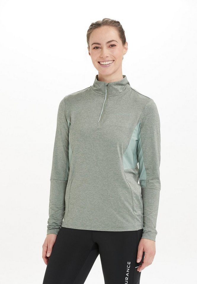 ENDURANCE Langarmshirt JOCEE W Midlayer (1-tlg) mit reflektierenden Details