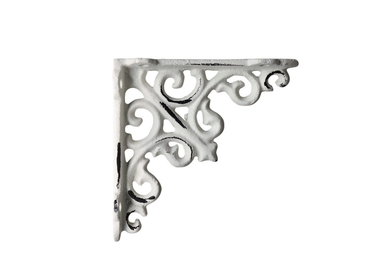 Chic Antique Wandregalhalter Regalwinkel Gusseisen Wandkonsole Wandregalträger Regalträger Träger