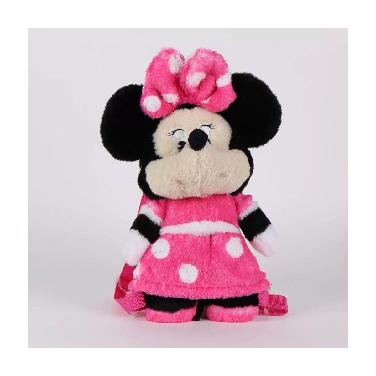 Disney Kinderrucksack Disney Minnie Pinky Plüschrucksack, Tasche 30 cm (1-tlg)