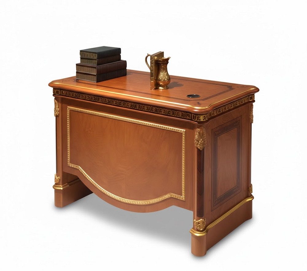 JVmoebel Arbeitstisch Design Klassische Büromöbel Barock Rokoko Holz Tische Sofort (1-St), Made in Europa