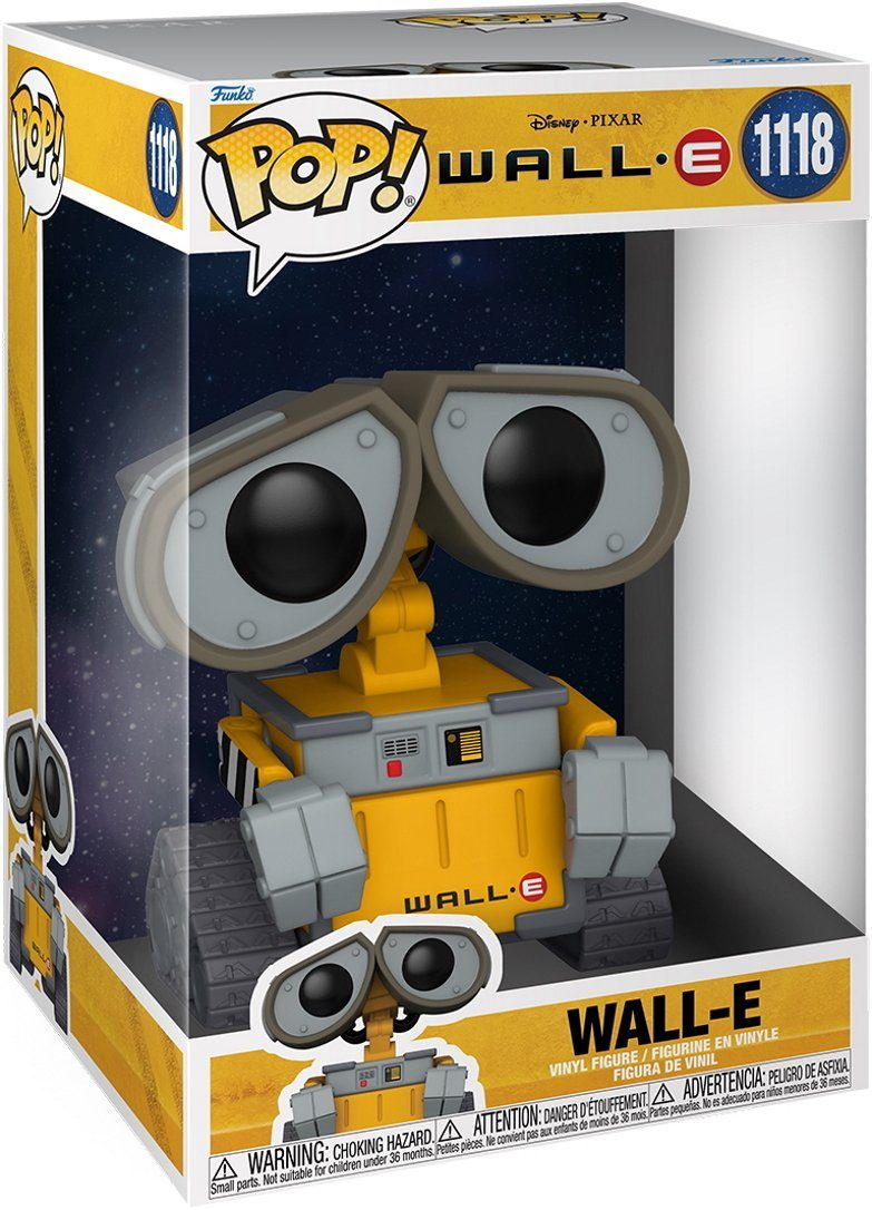 POP! WALL-E フィギュア 1118 Funko Pop! Vinyl Jumbo 10 in: Pixar - Wall-E (Jumbo) #1118