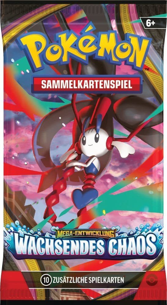 The Pokémon Company International Sammelkarte Pokemon TCG Mega-Entwicklung - Wachsendes Chaos Booster Display (36) D