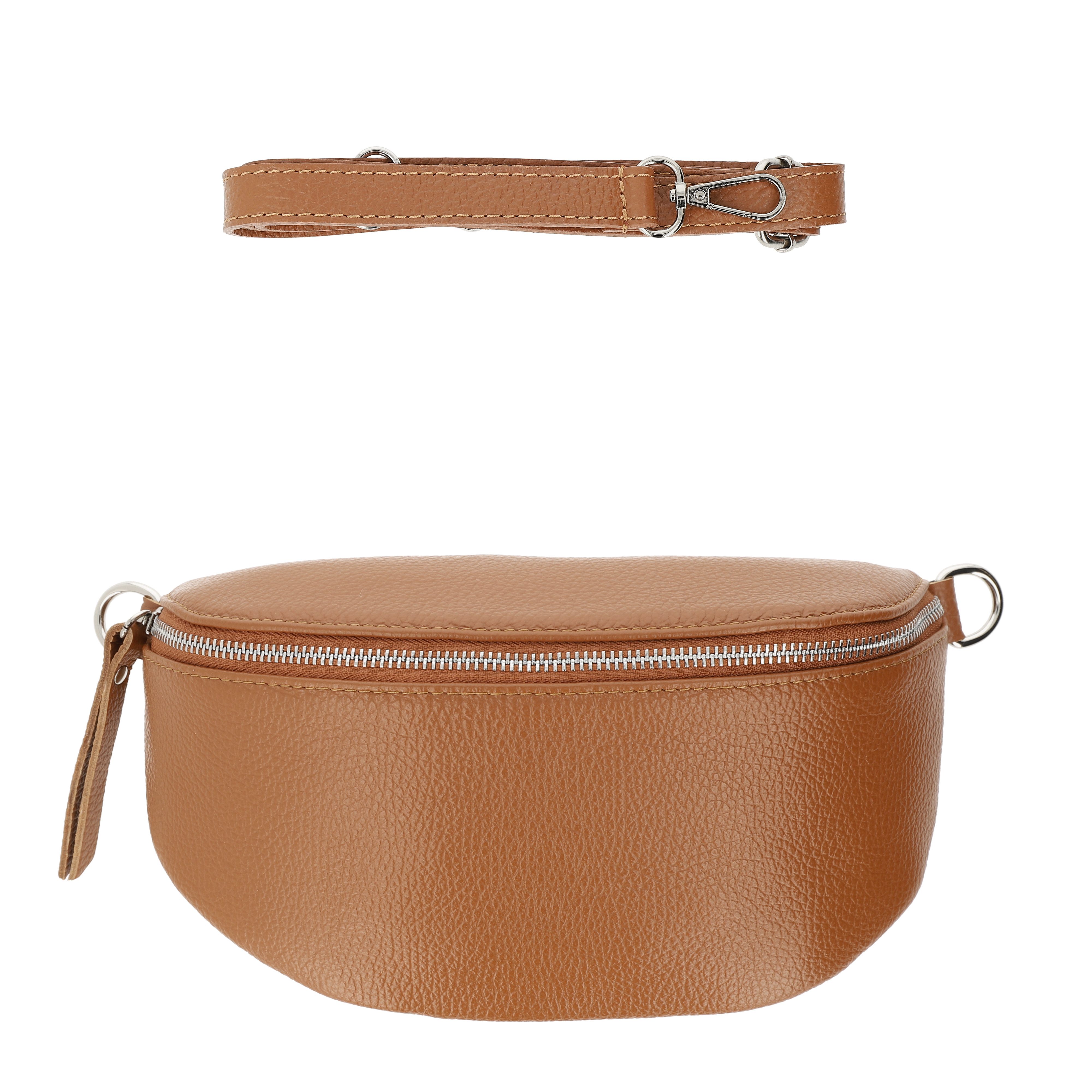 Bauchtasche Leder Damen, Crossbody Taschen, Echte Ledertaschen