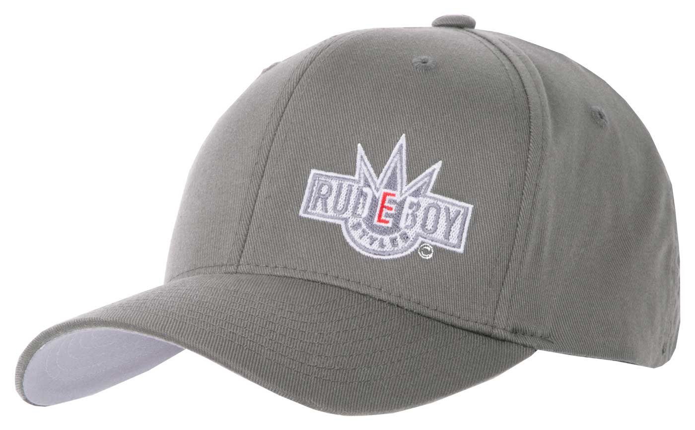 Rudeboy Stylee Flex Cap Flexfit Cap Classic bestickt für Damen, Herren und Kinder hinten geschlossen, verstärkte Front, mittleres Profil
