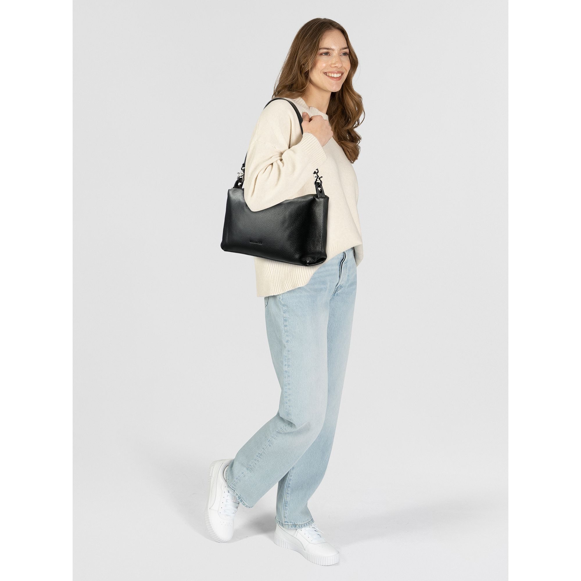 Mandarina Duck Schultertasche Mellow Leather, Leder