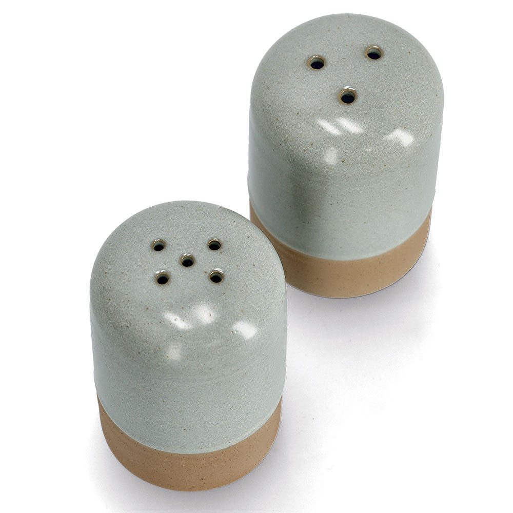Zeller Present Pfefferstreuer Salz-/-Set, 2-tlg., Steingut